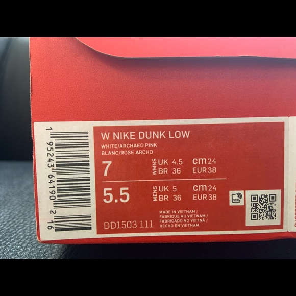 WOMENS Nike Dunk Low 🌸 Archeo Pink - Picture 6 of 6